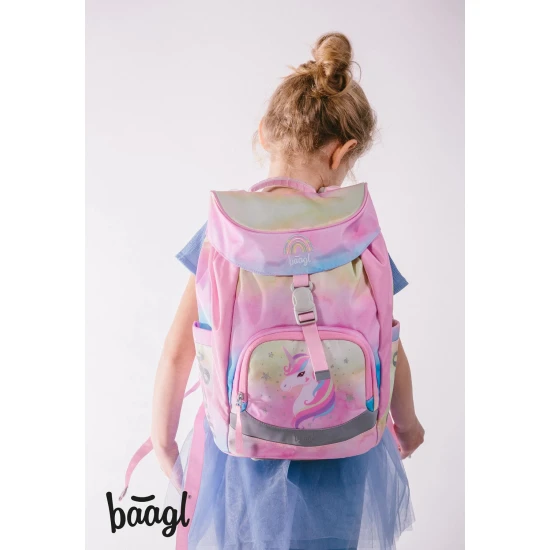 Školský batoh Airy Rainbow Unicorn – ultraľahký a štýlový