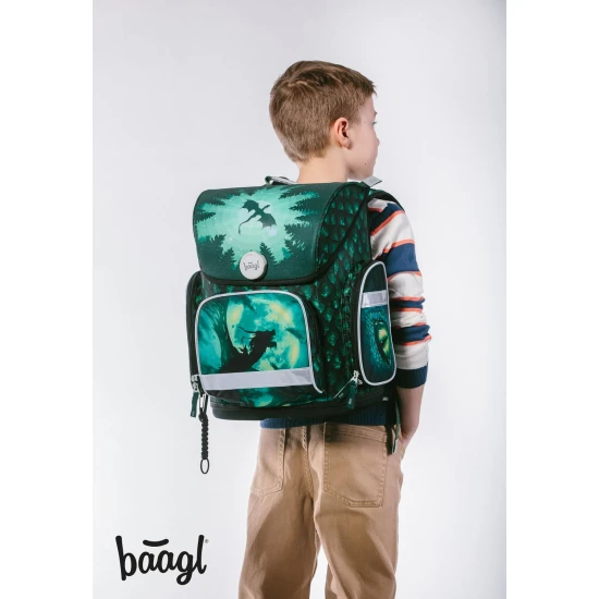 Baagl Ergo Drak – nastaviteľná školská taška pre prvákov