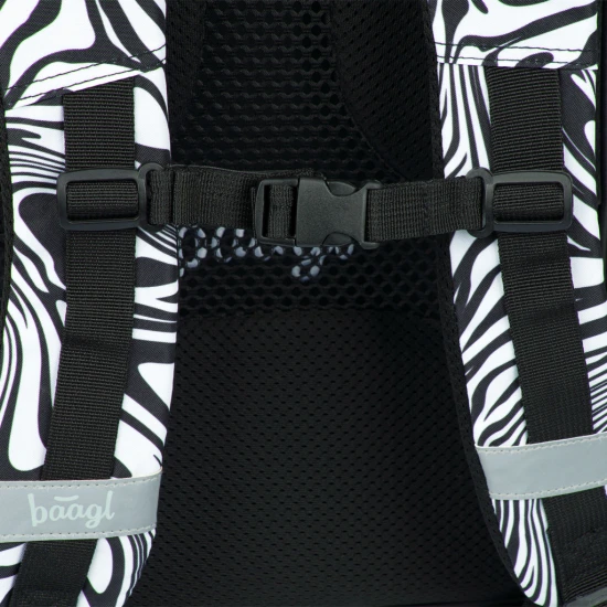 Školská taška Core Mixture – školský batoh s ergonomickým chrbtom a pekným motívom