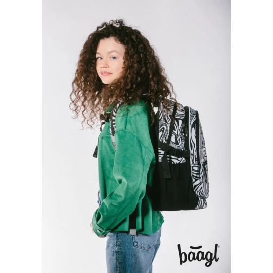 Školská taška Core Mixture – školský batoh s ergonomickým chrbtom a pekným motívom