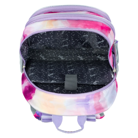 Školská taška Core Painting – školský batoh s ergonomickým chrbtom a pekným motívom