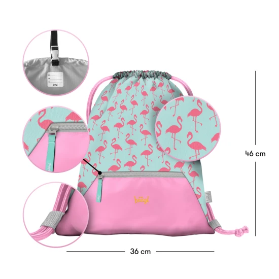 Športový vak Plameniak