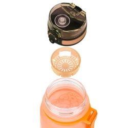 Tritanová fľaša pre deti Gradient Zvieratá 350 ml