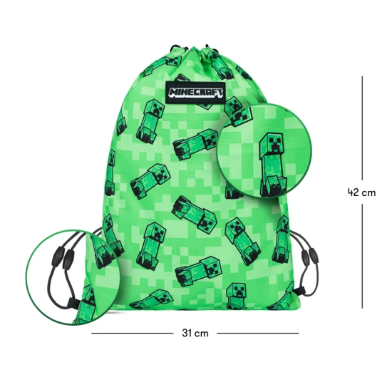 Športový vak Minecraft Creeper