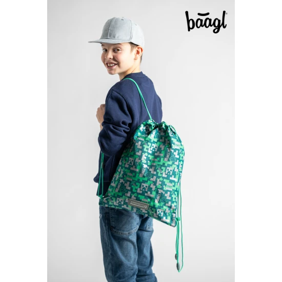 Športový vak Minecraft Silver Creeper