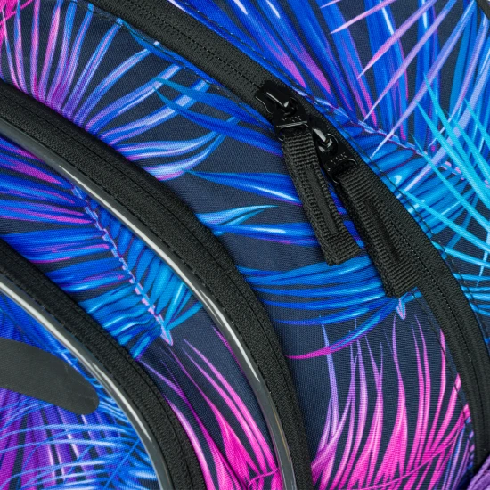 Školská taška Core Palm – školský batoh s ergonomickým chrbtom a pekným motívom
