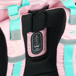 Školská taška Zippy Dúha ružová