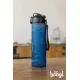 Tritanová fľaša Ocean Blue 700 ml s praktickým pútkom a uzamykateľným viečkom.
