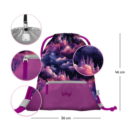 Športový vak Jednorožec Kráľovstvo