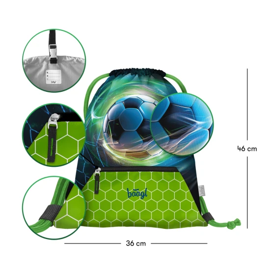 Športový vak Futbal Lopta