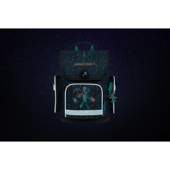 Školská taška Ergo Minecraft Blue Axe