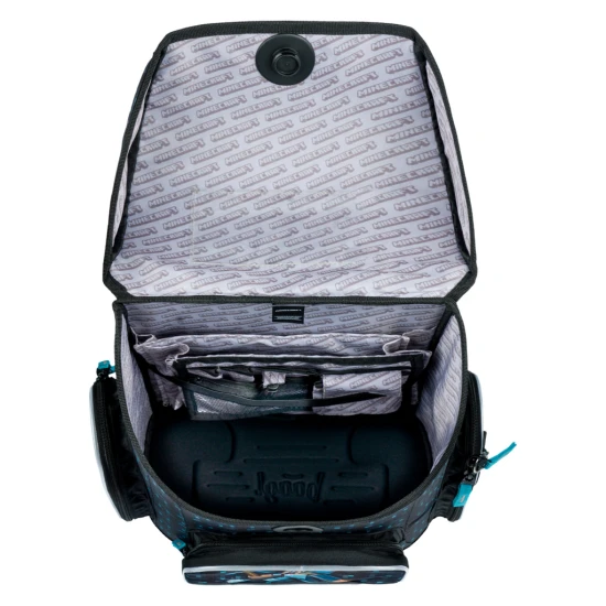 Školská taška Ergo Minecraft Blue Axe