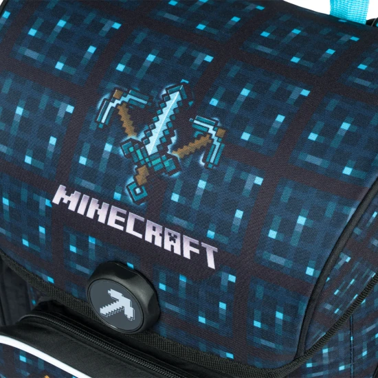 Školská taška Ergo Minecraft Blue Axe