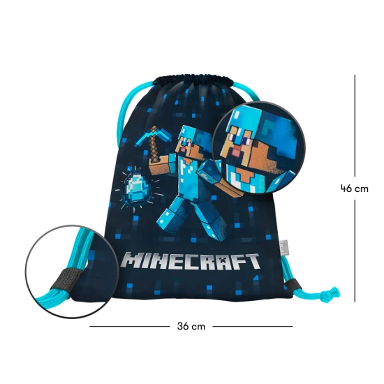 Športový vak Minecraft Blue Axe
