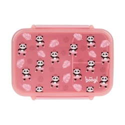 Desiatový box s priehradkami Panda