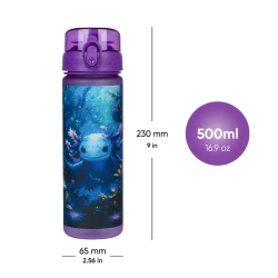 Tritanová fľaša pre deti Axolotl 500 ml