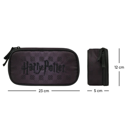 Peračník etui Harry Potter Rokfort čierny