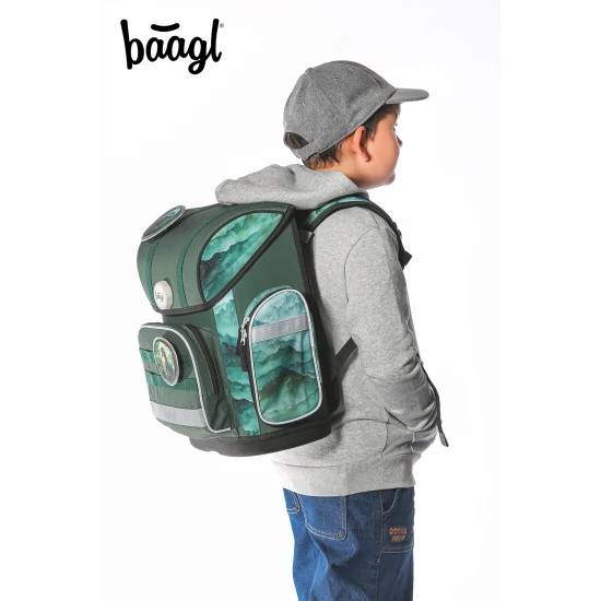 Baagl Ergo Dino – nastaviteľná školská taška pre prvákov