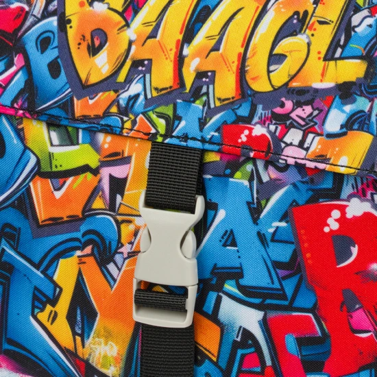 Školská taška Zippy Skatepark– ergonomická taška s originálnym dizajnom, výklopným otváraním a reflexnými prvkami