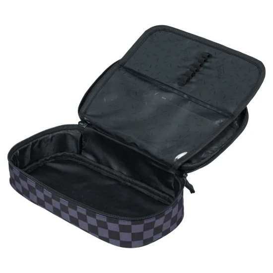 Peračník etui Ska sivý