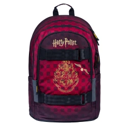 Školský batoh Skate Harry Potter Rokfort vínový