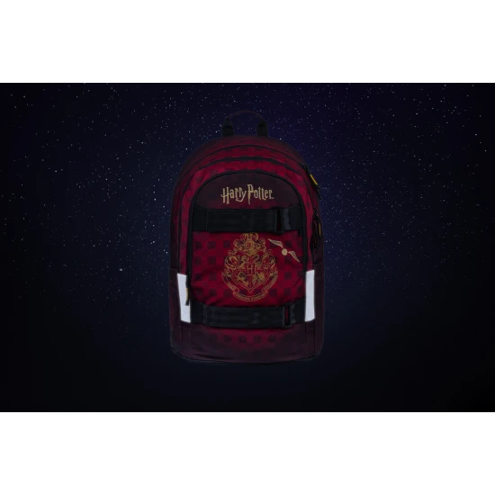 Školský batoh Skate Harry Potter Rokfort vínový