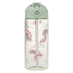 Tritanová fľaša so slamkou Dúha 500 ml
