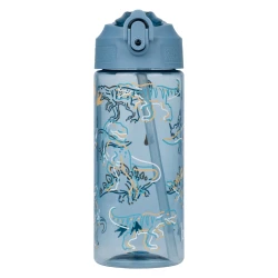 Tritanová fľaša so slamkou Dino 500 ml