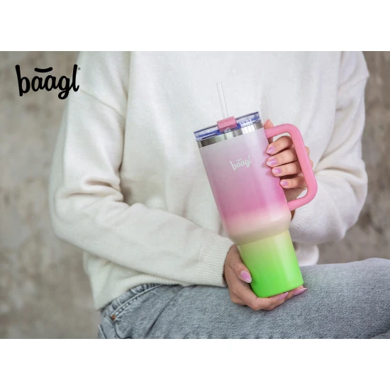 Termo pohár B-CUP Strawberry Matcha