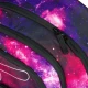 Školská taška Skate Galaxy – ergonomický batoh so skateboardovými popruhmi, reflexnými prvkami a priehradkou na notebook