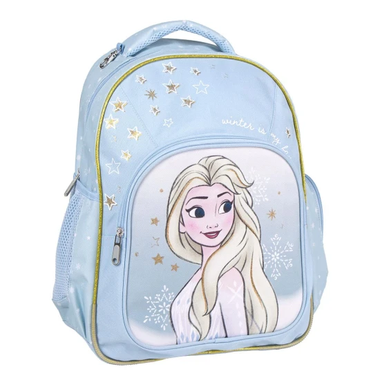 Školský batoh Frozen 2 42 cm – modrý batoh s Elsou pre dievčatá