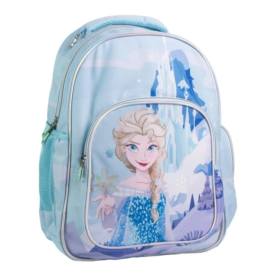 Školský batoh Frozen 1 42 cm – modrý batoh s Elsou pre dievčatá