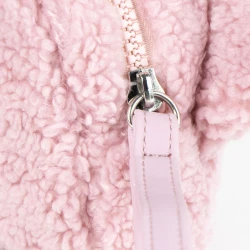 Plyšová kabelka do ruky ružová Stitch