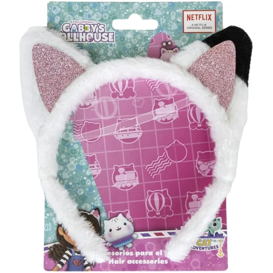 Set doplnkov Gabby's Dollhouse – farebná sada šperkov pre deti obsahujúca čelenku, náhrdelník a náramok s hravým dizajnom.