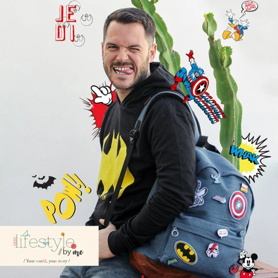 Kovový odznak Stitch pre každého fanúšika