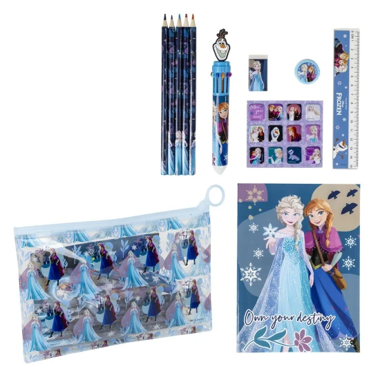 Kvalitné školské potreby s motívom Frozen pre každodenné používanie
