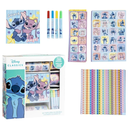 Kreatívna sada s nálepkami Stitch – pre malých umelcov
