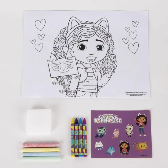 Kreatívna cestovná sada Gabby's Dollhouse pre deti