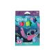 Sada 12 fixiek s motívom Disney postavičky Stitch – sýte farby vhodné na kreslenie či zvýrazňovanie