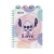 Zápisník špirálový A5 so záložkami Stitch Pastel