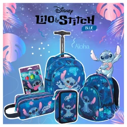 Detský batoh Toby 33 cm Stitch Blue