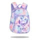 Detský batoh Toby Stitch Pastel s polohovateľnými ramennými popruhmi a bezpečnostnou píšťalkou.
