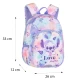 Detský batoh Toby Stitch Pastel s polohovateľnými ramennými popruhmi a bezpečnostnou píšťalkou.