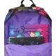 Detský batoh Toby Stitch Black s polohovateľnými ramennými popruhmi a bezpečnostnou píšťalkou.