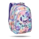 Školská taška Coolpack Prime Stitch Pastel s dvoma priehradkami a polstrovanými ramennými popruhmi.