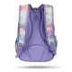 Školská taška Coolpack Prime Stitch Pastel s dvoma priehradkami a polstrovanými ramennými popruhmi.