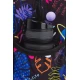 Školská taška Coolpack Prime Stitch Black s dvoma priehradkami a polstrovanými ramennými popruhmi.