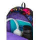 Školská taška Coolpack Prime Stitch Black s dvoma priehradkami a polstrovanými ramennými popruhmi.