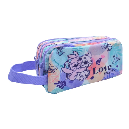 Peračník Primus Stitch Pastel – praktický organizér s tromi priehradkami a kontrastným zipsom.