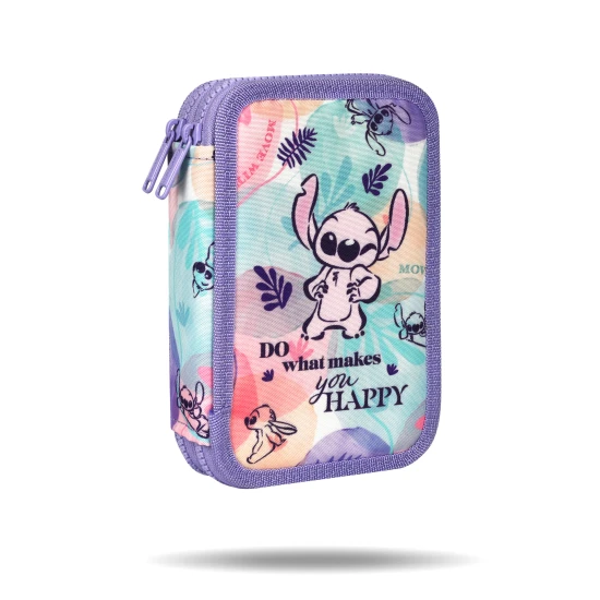 Dvojposchodový peračník s vybavením – Stitch Pastel pre školákov